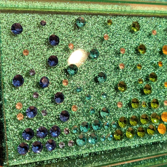 KURT GEIGER LONDON Crystals Embellished Party Envelope Clutch/Crossbody - Picture 9 of 13